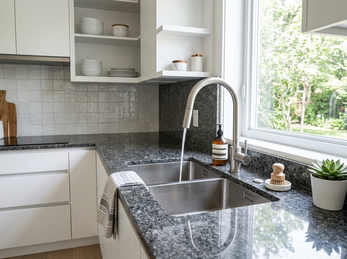 Kitchen inspection detail